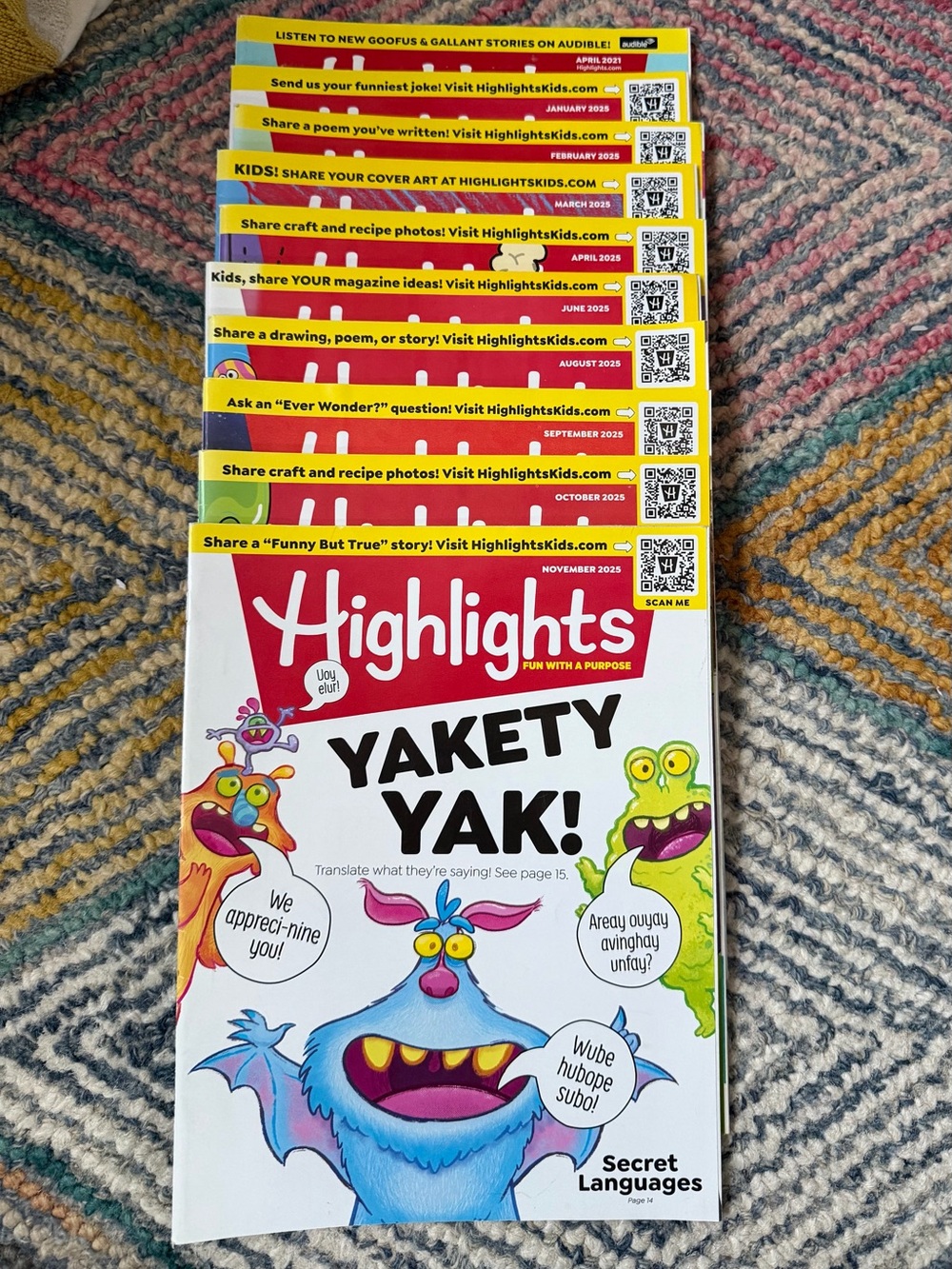 Bundle of 2025 highlights for kids magazines